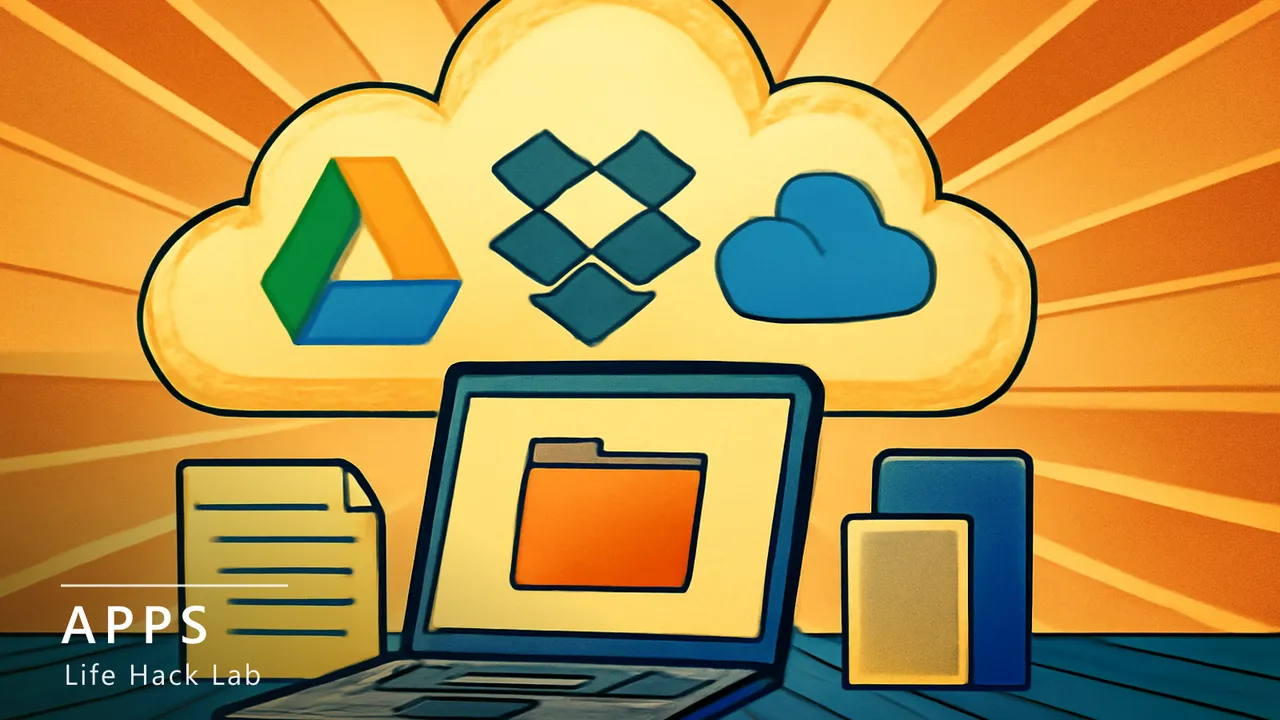 クラウドストレージ比較——Google・Dropbox・OneDrive・iCloud+をどう選ぶ