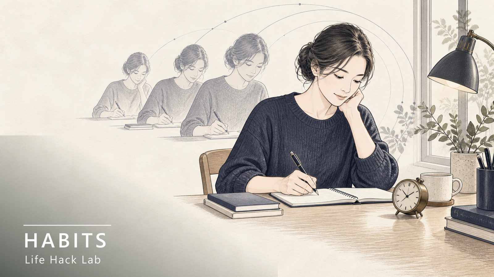 型から入ると習慣は早く固まる——場所と時間を変えない練習法