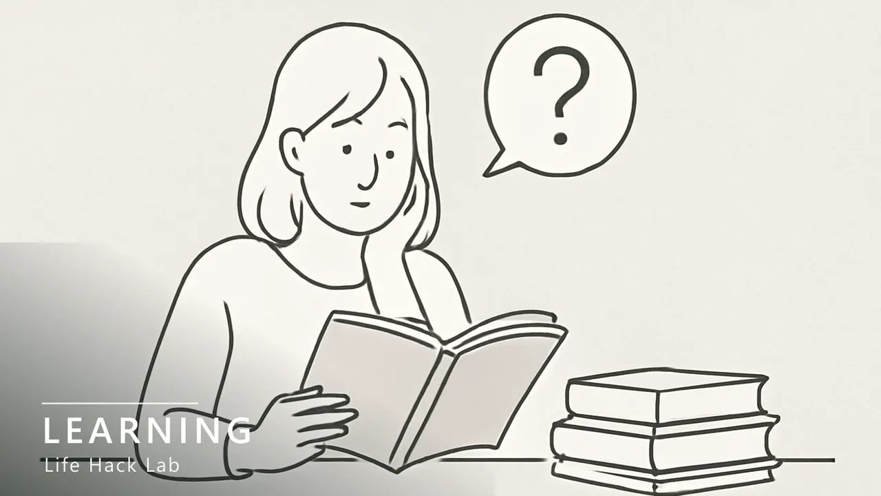 読んだのに人に説明できないのはなぜか——「なぜそうなるのか」を自分の言葉にすると残りやすい